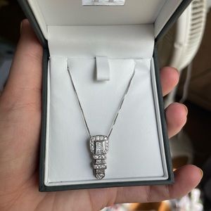 Kelly Herd belt buckle necklace